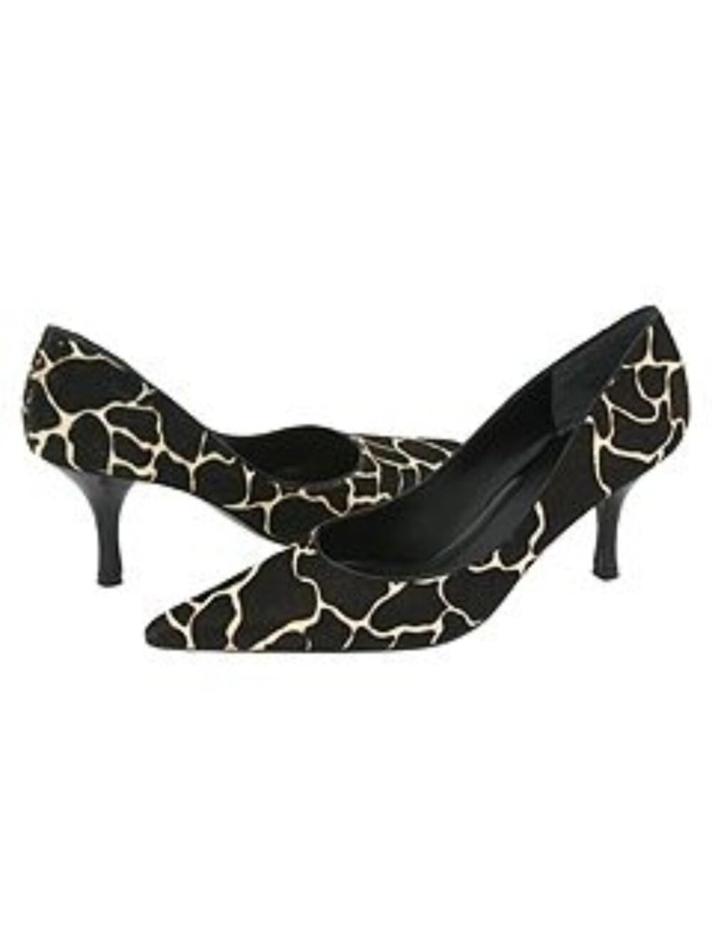 Nine West Nuncio Giraffe print leather pumps sz 6 1/2 - Picture 2 of 7